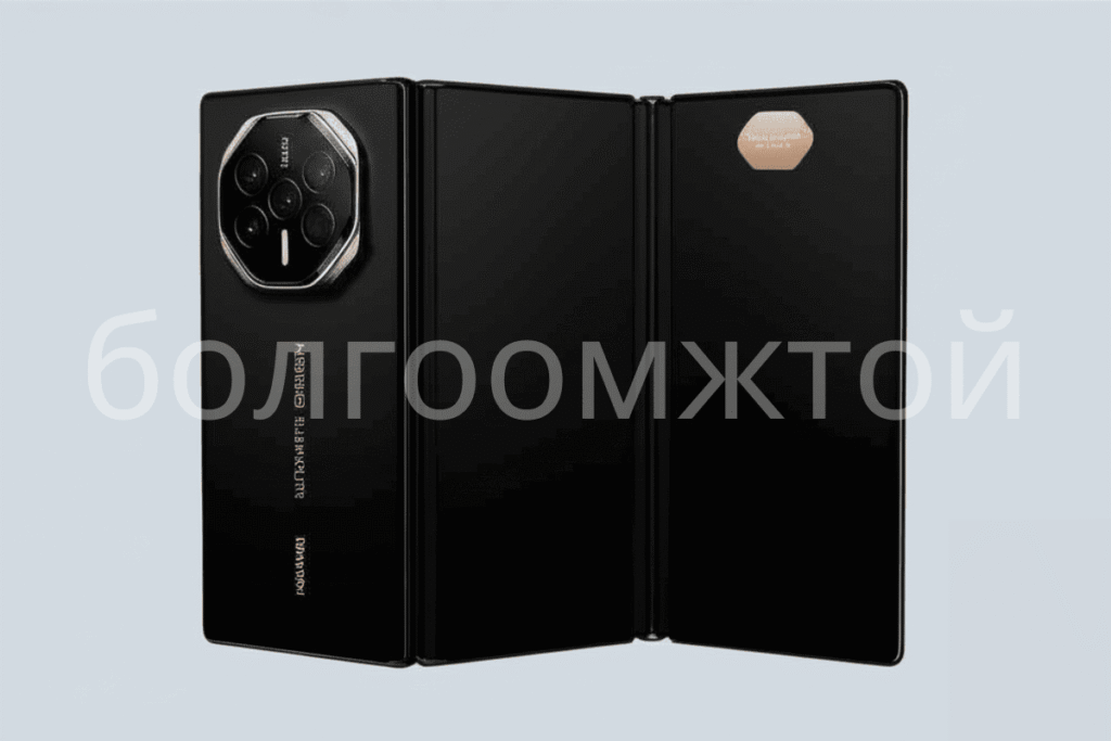 Huawei Mate XT 2 en color Black Damasco