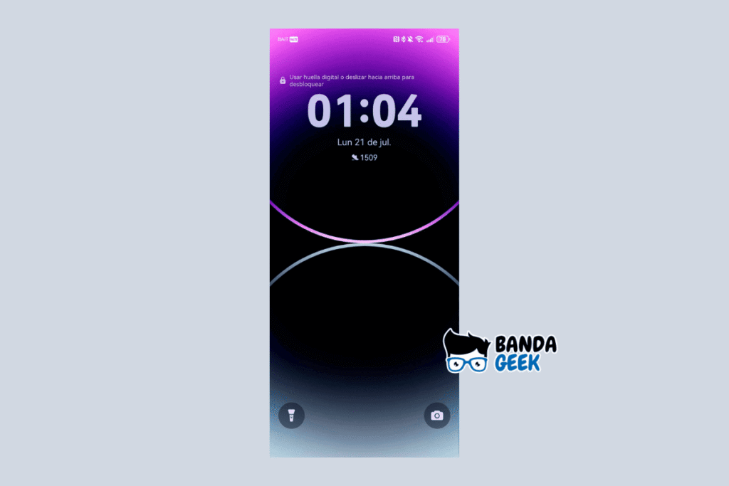 Pantalla de bloqueo del tema tema iOS 16 para Huawei