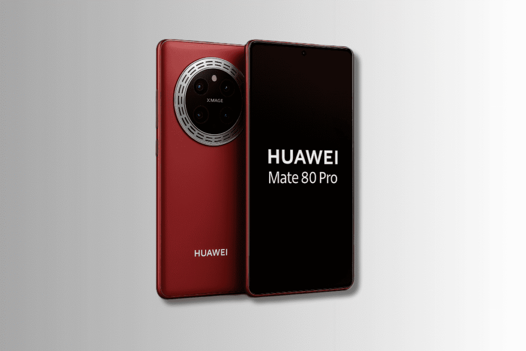 Huawei Mate 80 pro con ventilador bajo el módulo de cámaras